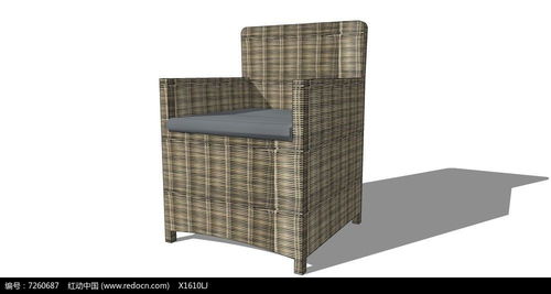 室外藤制座椅 融合自然與工藝的戶外休憩之選