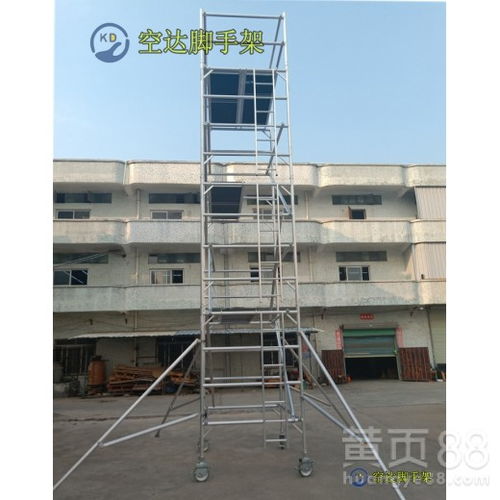 深圳寶安6米雙寬鋁合金腳手架廠家 供應耐銹蝕免維護建筑用金屬附件及架座